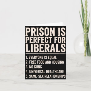 Prison Is Perfect For Libvibesls Shirts Anti Card