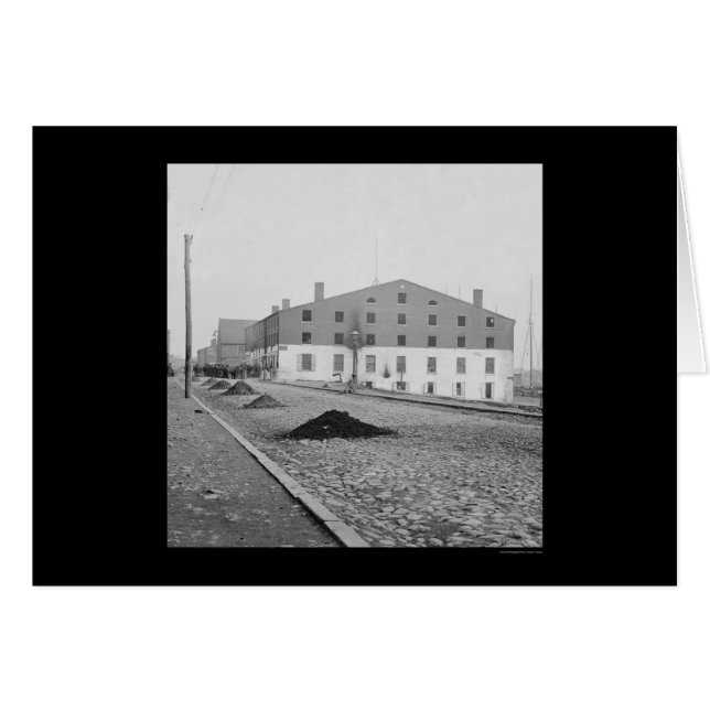 Prison Libby à Richmond, VA 1865 (Devant horizontal)
