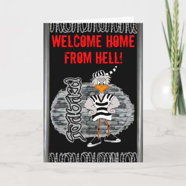 Prison Release card (Front)