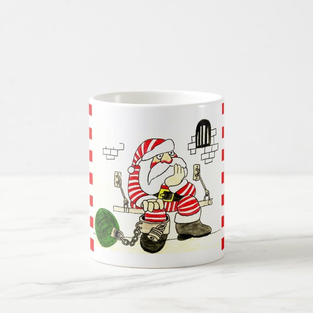 PRISON SANTA COFFEE MUG (Center)