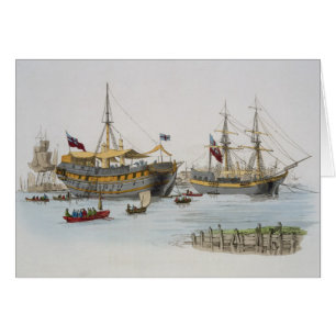 Prison Ships, from 'Costume of Great Britain', pub