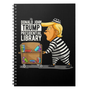 Prison Trump Presidential Library Notebook