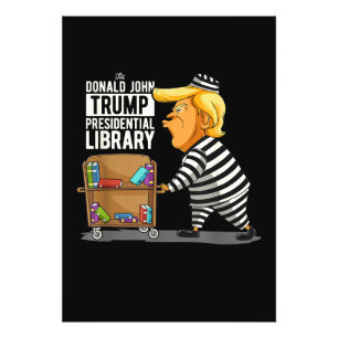 Prison Trump Presidential Library Photo Print