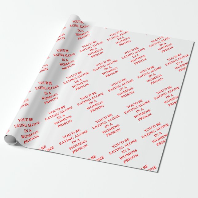 PRISON WRAPPING PAPER (Unrolled)