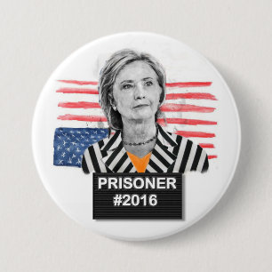Prisoner #2016 3 inch round button
