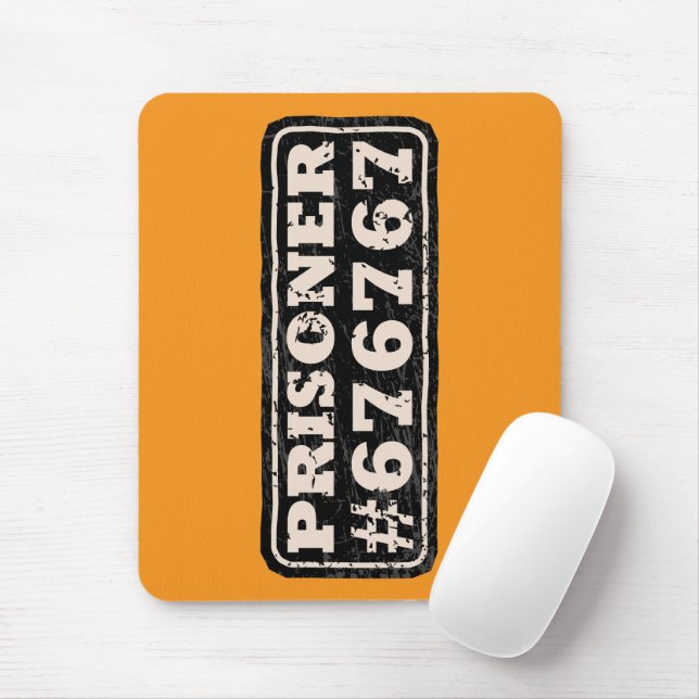 Prisoner 67 Meme Mouse Pad (With Mouse)
