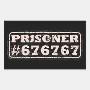 Prisoner 67 Meme Sticker