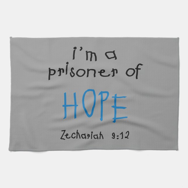 Prisoner of Hope Kitchen Towel (Horizontal)