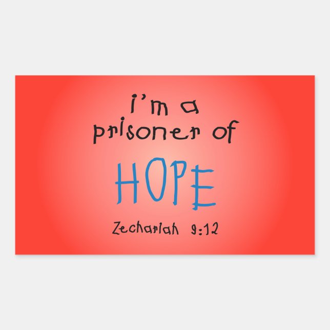 Prisoner of Hope Sticker (Front)