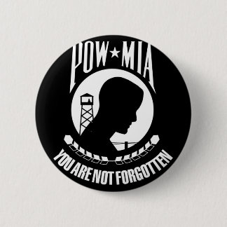 Prisoner of War - Missing in Action 2 Inch Round Button