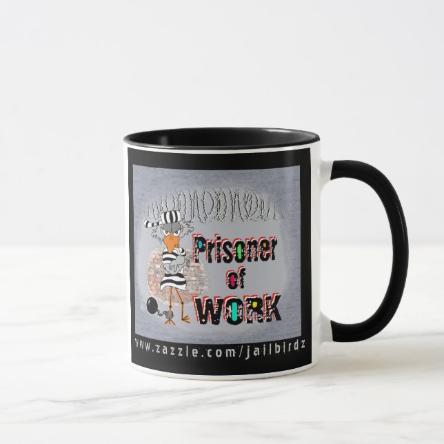 Prisoner of Work mug (Right)
