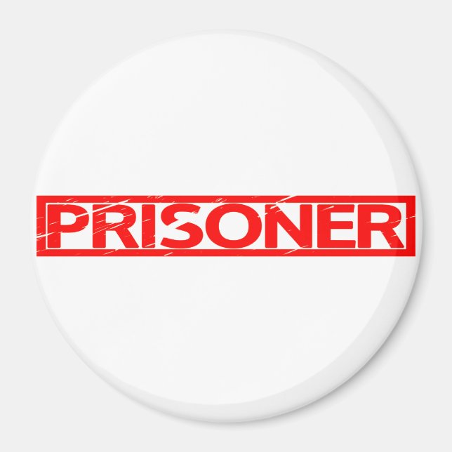 Prisoner Stamp Magnet (Front)