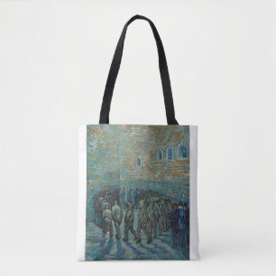 Prisoners Exercising 1890 by Vincent van Gogh Tote Bag