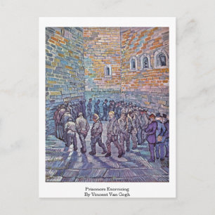 Prisoners Exercising By Vincent Van Gogh Postcard