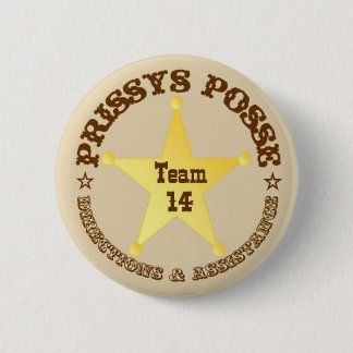 Prissy's Posse 2 Inch Round Button
