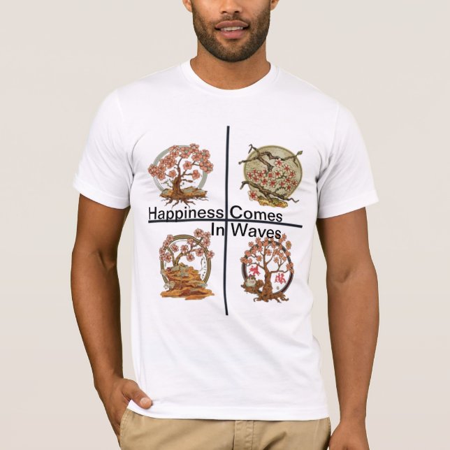 Pristine Paradise A Captivating Vector T-Shirt (Front)