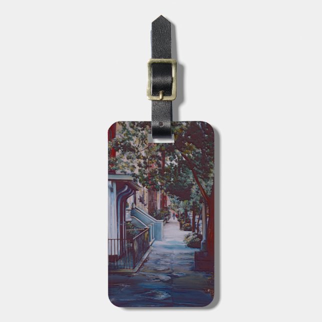 Pristine Walk on 19th Street Luggage Tag (Front Vertical)