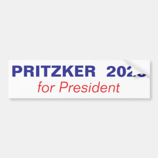 Pritzker 2028 for President Bumper Sticker