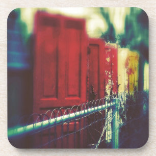 Privacy Fence Doors Coaster