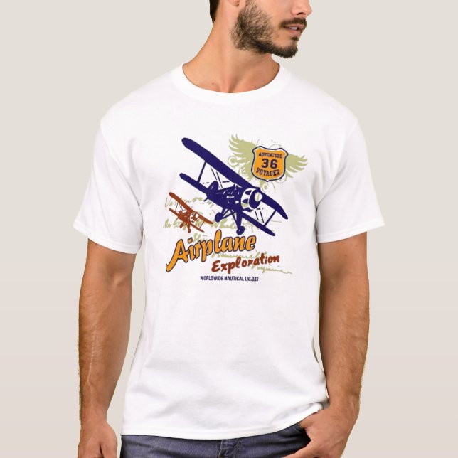 private airplane T-Shirt (Front)