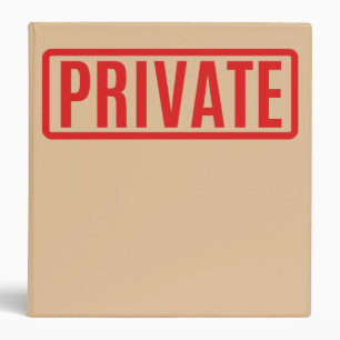 Private Binder