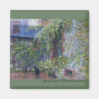 “Private Corner” Magnet