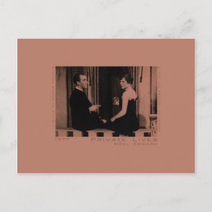 Private Lives Postcard