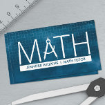 Private Math Tutor - Mathematics Educator Business Card<br><div class="desc">Private Math Tutor - Mathematics Educator Business Card</div>