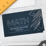 Private Math Tutor - Mathematics Educator Business Card<br><div class="desc">Private Math Tutor - Mathematics Educator Business Card</div>