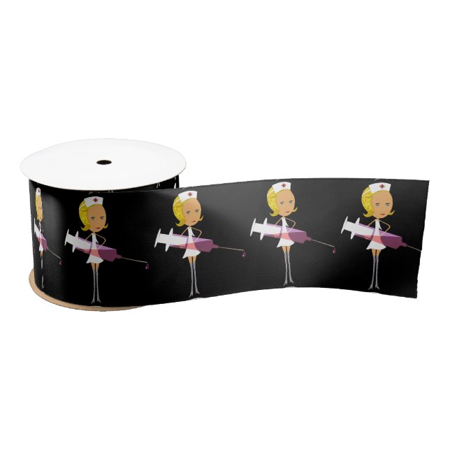 Private Nurse Satin Ribbon (Spool)
