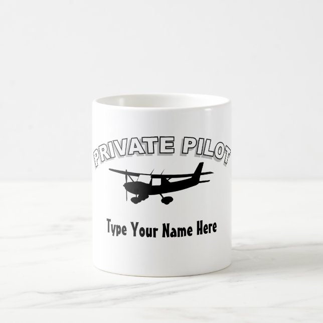 Private Pilot Coffee Mug (Center)
