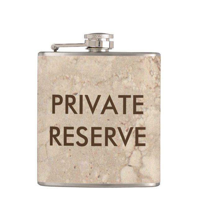 Private Reserve Beige Granite Flask (Front)