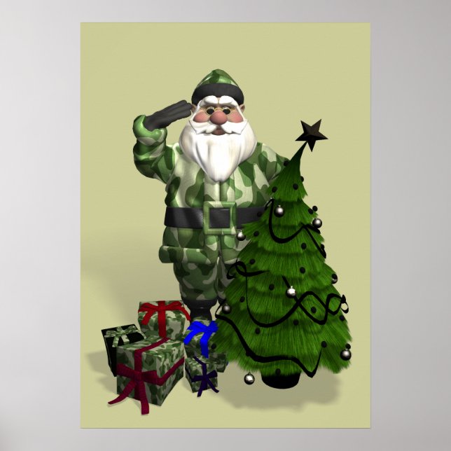 Private Santa Claus Poster (Front)