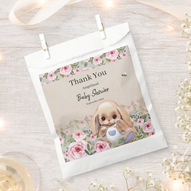 Privilégiez les Sacs Baby showers au design mignon (Coupé)