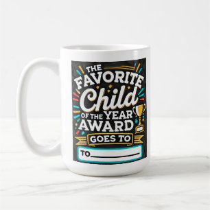 Prix de l'enfant favori de l'année   Mug cadeau am