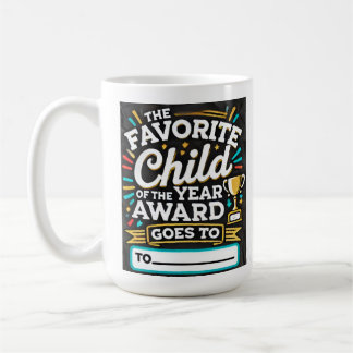 Prix de l'enfant favori de l'année | Mug cadeau am