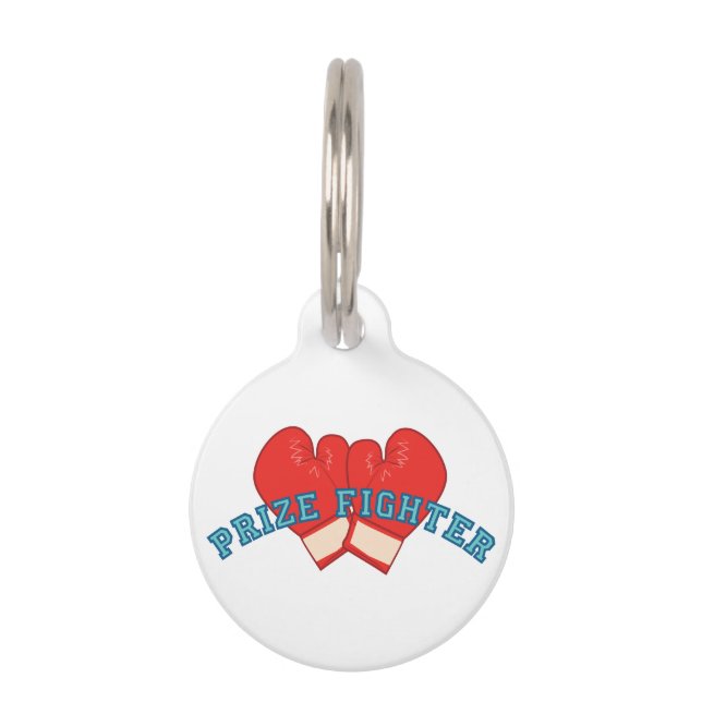 Prize Fighter Pet Tag (Front)