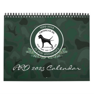 PRO 2025 25th Anniversary Calendar