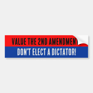 Pro 2A bumper sticker