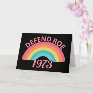 Pro Abortion - Defend Roe v Wade II Card