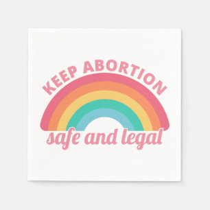 Pro Abortion - Keep Abortion Safe And Legal II Napkin