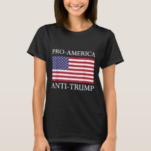 Pro-america Anti-trump - American Usa Flag Resist T-Shirt