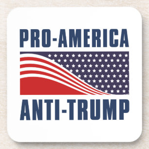 Pro- America Anti Trump Coaster