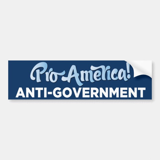 Pro America! Bumper Sticker (Front)