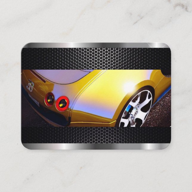 Pro Auto Business Card (Front)