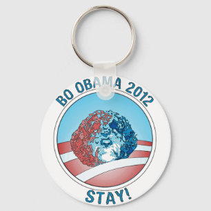 Pro-Bo Obama Dog 2012 Keychain
