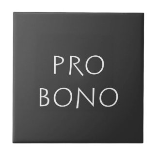 Pro bono tile