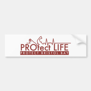 PRO Bristol Bay Salmon Bumper Sticker