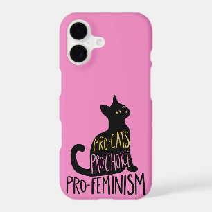 Pro-cats pro-choice pro-feminism black cat