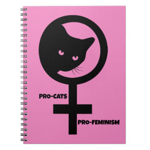 Pro Cats Pro Feminism Notebook